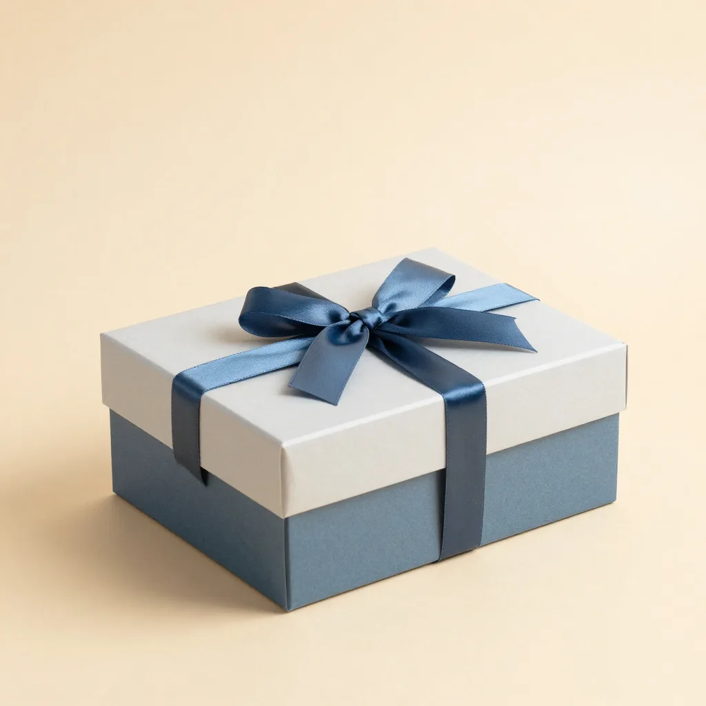 A mate gift box on a light background